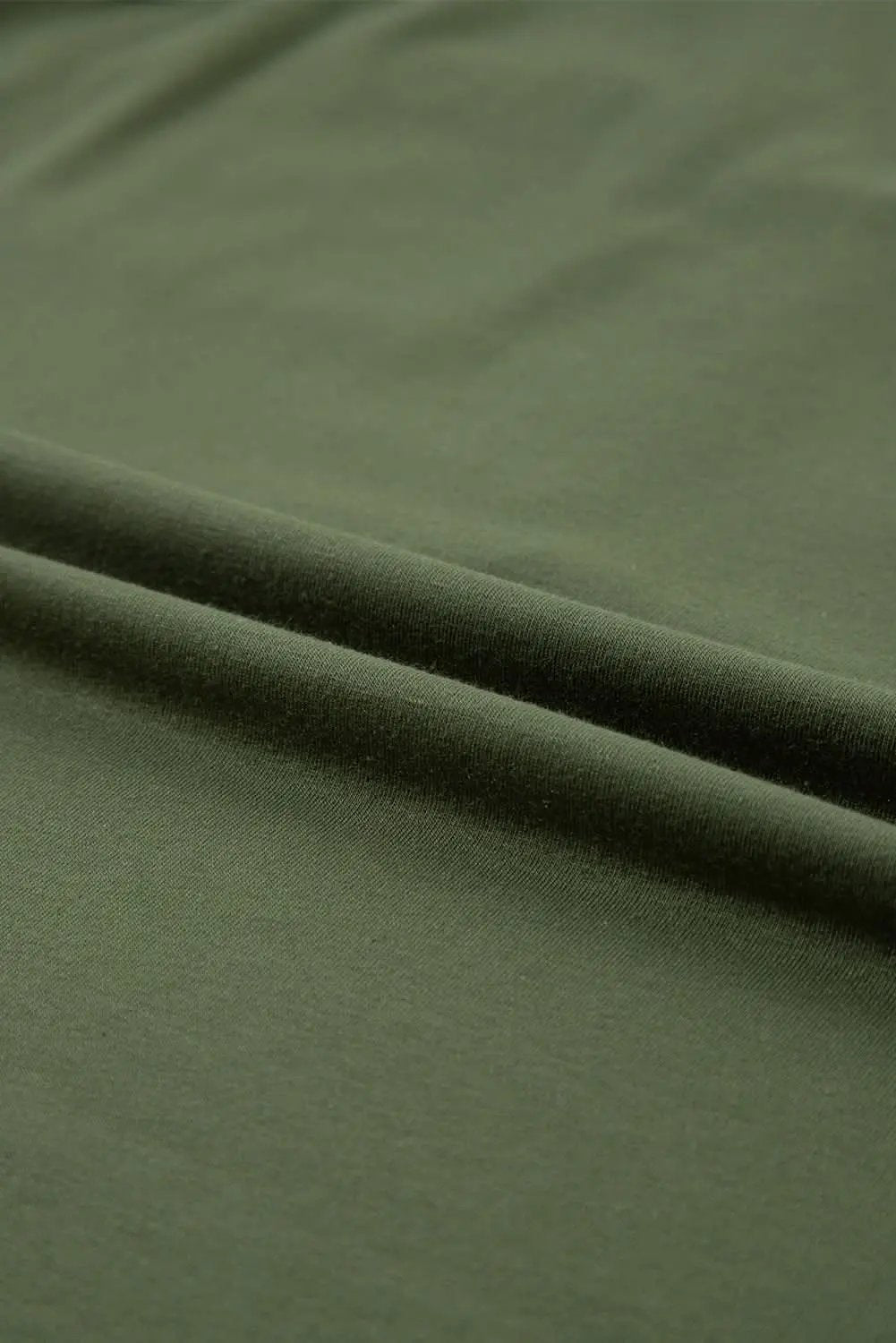 Jungle Green Half Button V Neck Patched Pocket Tank Top - Love Salve